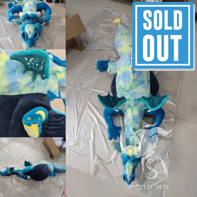 Giant Dream Keep Dragon 6Ft Plush (Kickstarter Pricing) Tranquil Dreams Doll