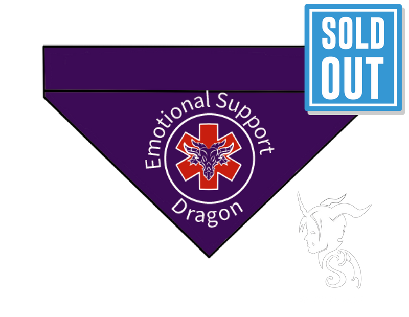 Bandanas Emotional Support Dragon Apparel & Accessories