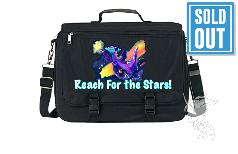 Reach For The Stars_Messenger Bag Laptop