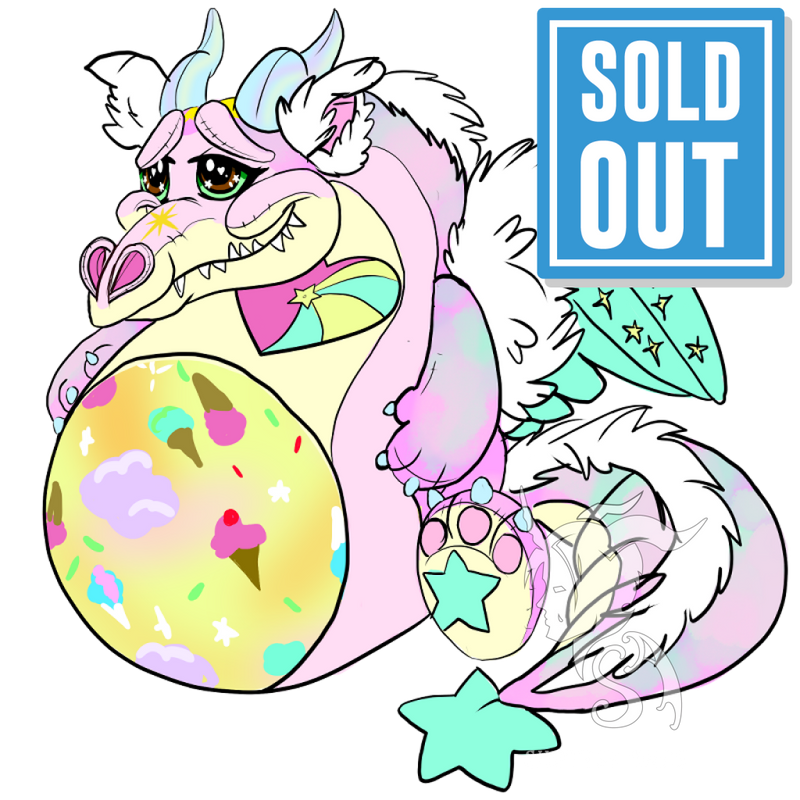 Dream Keep Dragon Vinyl Stickers Sweet Dreams Sticker