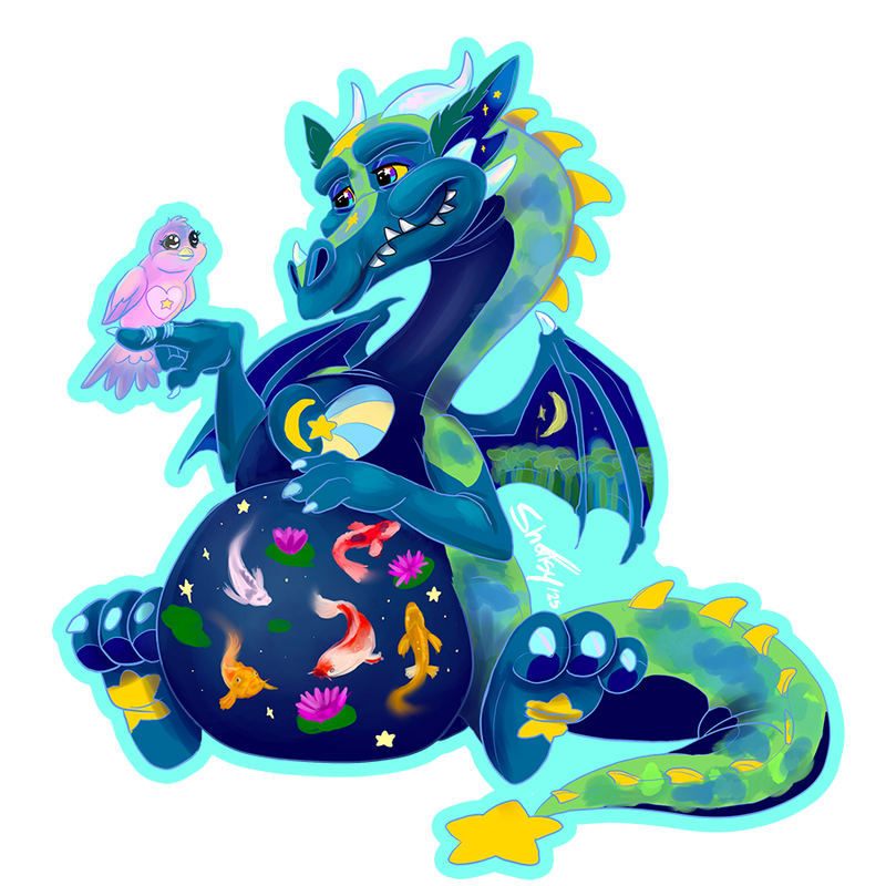 Vinyl Stickers: Dream Keep Dragons