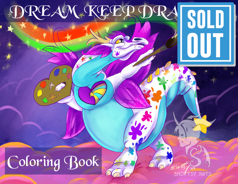 Dream Keep Dragon Coloring Book