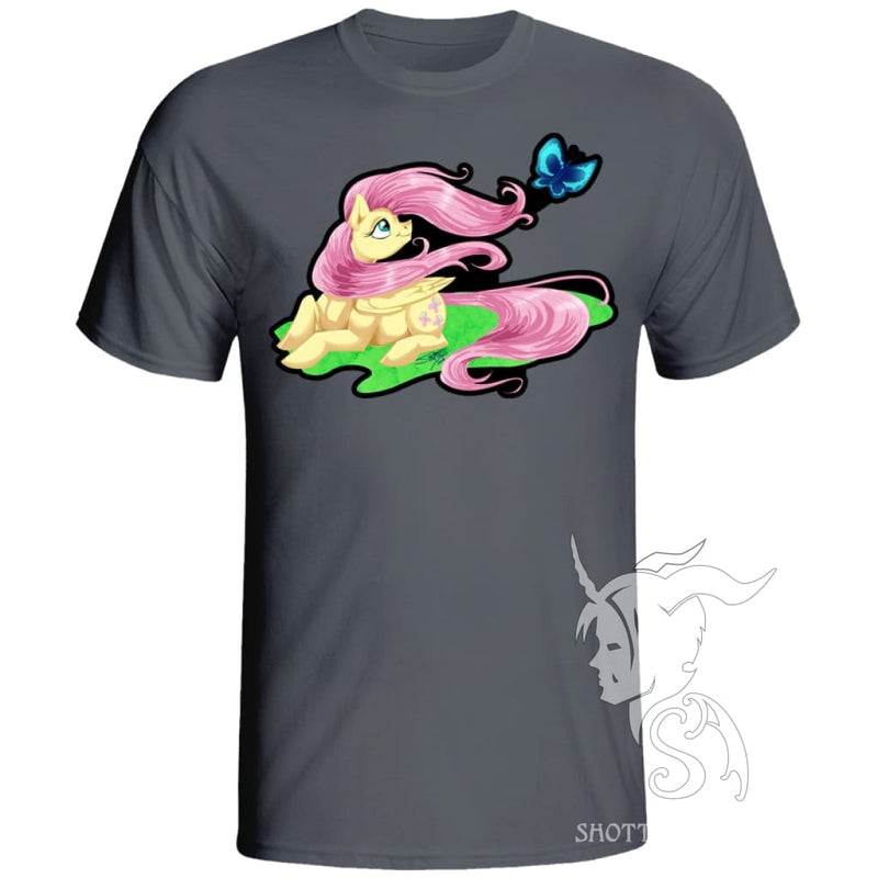 Fluttershy Charcoal / Sm Apparel & Accessories