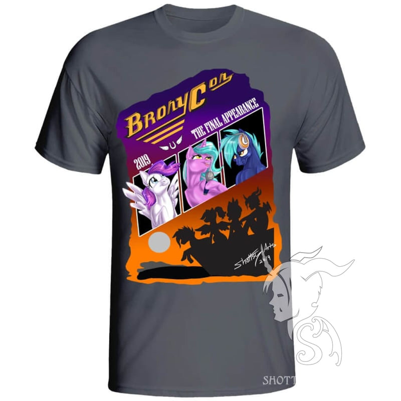 Bronycon Farewell 2019 Charcoal / Sm Apparel & Accessories
