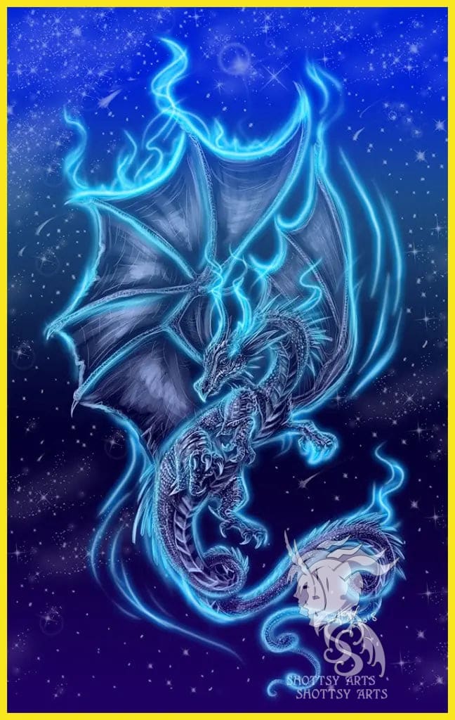 Dragon Spirit Print Shottsy Arts