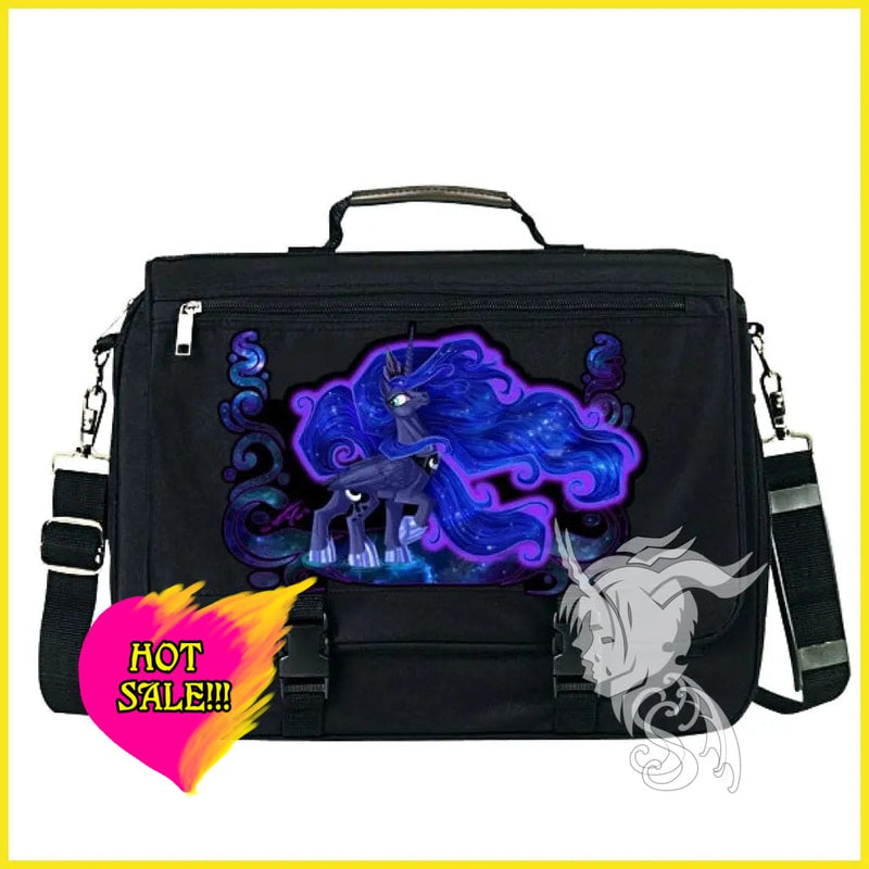 MLP Dreamwalker Luna Laptop Bag Shottsy Arts
