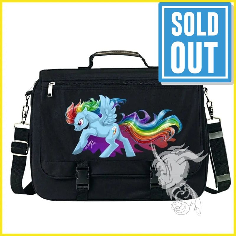 MLP Rainbow Dash  Laptop Bag Shottsy Arts