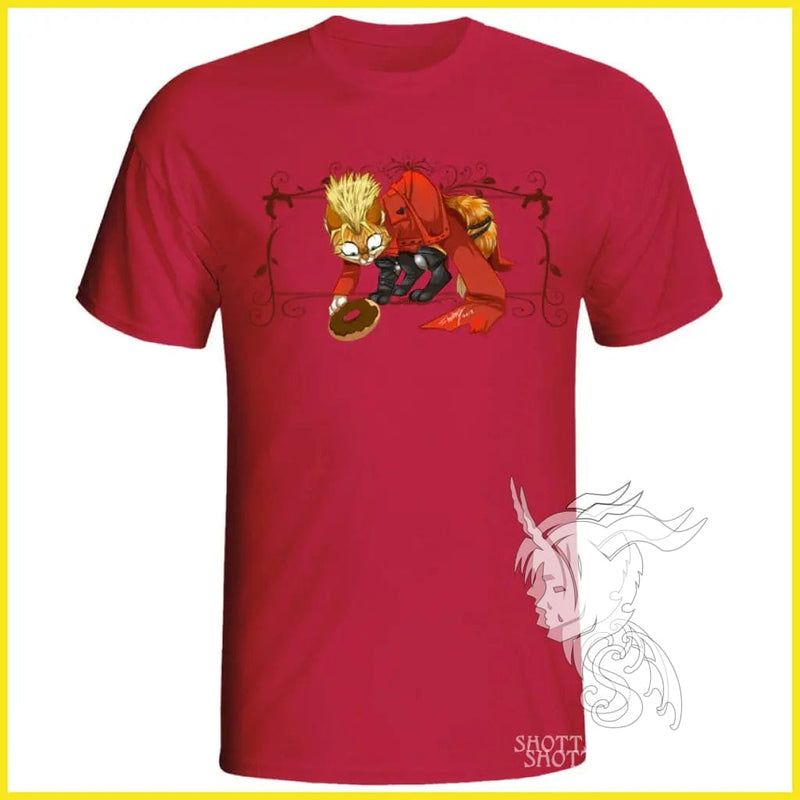Vash Cat T-Shirt Shottsy Arts